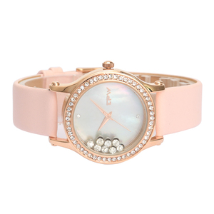 Custom Gepersonaliseerde Vrouwen <span class=keywords><strong>Japan</strong></span> Movt Uitstekende Parel Mop Quartz Horloge Met Logo - Product Image 3