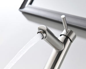 <span class=keywords><strong>Grifo</strong></span> de lavabo de un solo orificio YIDA, <span class=keywords><strong>grifo</strong></span> alargado sin plomo de acero inoxidable, <span class=keywords><strong>grifo</strong></span> de lavabo de un solo Mango para recipiente de baño - Product Image 6