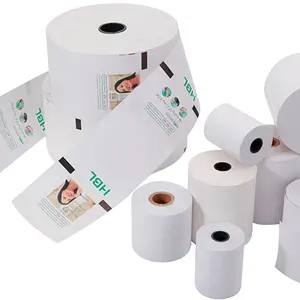 Rollo de papel térmico para caja registradora, Papel de recibo, 80mm, nuevo, 2022