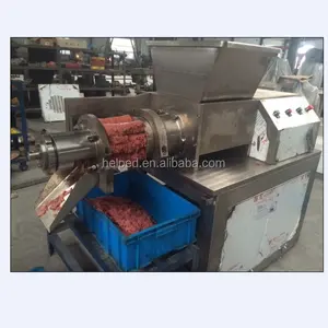 Cow bone and meat separation machine