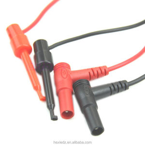 Klemmen-Haken-Sonde Bananenstecker Telefonanschluss Stromversorgung Testkabel - Product Image 4