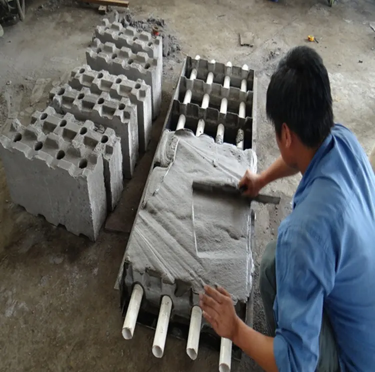 Manual Lightweight Bricks Blocks Molds Mould CLC & Foam Concrete Price