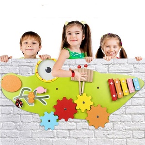 Aktivitas Dekorasi Prasekolah Kayu Permainan Buaya Dinding Montessori Sibuk Papan Mainan - Product Image 5