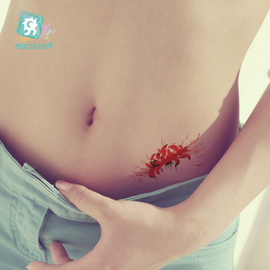 Mixed16 Fogli Fiore Tatuaggi Temporanei per Le Donne A Mano di Modo Autoadesivo Del Tatuaggio di <span class=keywords><strong>Arte</strong></span> di Corpo Impermeabile Braccio <span class=keywords><strong>Tatoo</strong></span>. - Product Image 5