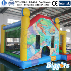 dessin animé gonflable bounce château avec <span class=keywords><strong>toboggan</strong></span> - Product Image 2