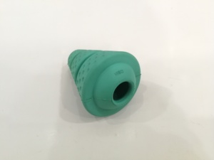 Giocattolo del cane della palla di gomma dell'animale domestico del cono di masticazione personalizzato di vendita calda all'ingrosso di gomma - Product Image 2
