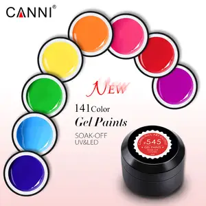 50628 Gel Nail Products CANNI Nail Art Factory Supply Soak off LED UV Color Gel Paints