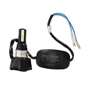 Ampoules de phares <span class=keywords><strong>LED</strong></span> pour moto 9003 H4 P41T <span class=keywords><strong>BA20D</strong></span> P15D, faisceau haut et bas, 40W 6000K blanc, meilleur jamais - Product Image 3