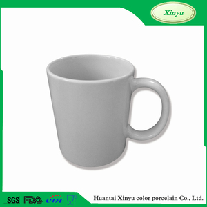 Zibo Xinyu Taza de cerámica blanca llana para la promoción - Product Image 3