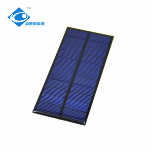 5.5V Residential Solar Power Panel ZW-11854 cheap portable solar charger system 0.9W Easy Carrying solar phone charger - Product Image 1