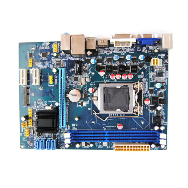 DVI VGA Port Dual Channel H61 Best Cheap Motherboard