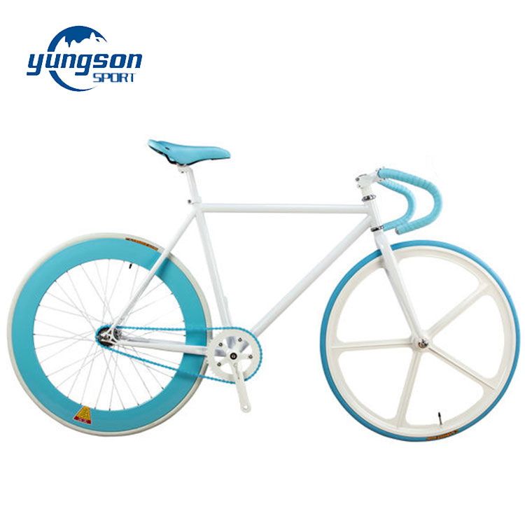 Односкоростной цветной велосипед 700C с фиксированной передачей