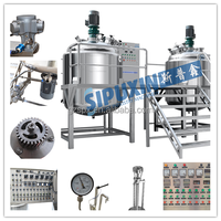 Mélangeur automatique certifié GMP 1-63 RPM Machine de fabrication de sirop de haute qualité à faible viscosité pour le traitement des liquides et le fraisage