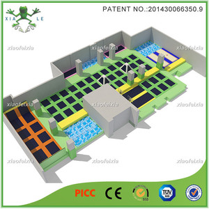 2015 nuevo estilo colorido <span class=keywords><strong>Urban</strong></span> de tamaño olímpico de trampolín - Product Image 4