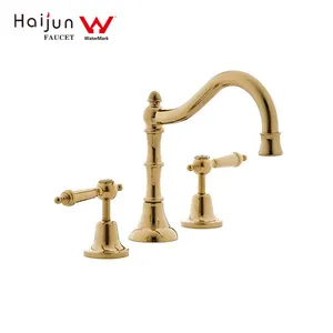 Novedades Multi Upc Sa Water Types Parts Two Hand Golden Mixer Faucet Taps