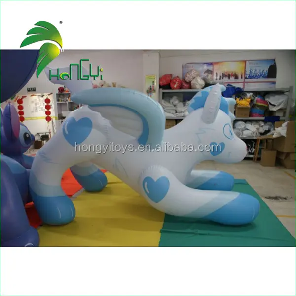 Cute Customized Animal Inflatable Cartoon Toys / Inflatable Sexy Wolf