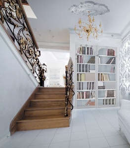 Profils de corniche décoratifs en PU pour plafond, corniche ornée, corniche victorienne pour la décoration intérieure - Product Image 4