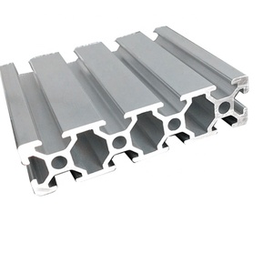 All'ingrosso profilo di estrusione di alluminio industriale di alta qualità 2080 T Slot 6063 T5 in argento anodizzato 6000 serie taglio quadrato - Product Image 2