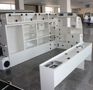 Cloison de séparation pour ambulance en aluminium ABS pour fourgon Sprinter - Product Image 4