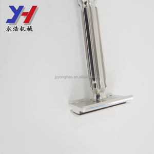 OEM ODM कारखाने के निर्माण आईएसओ ROHS टी आकार 304 स्टेनलेस स्टील पुरुषों समायोज्य डबल धार शेविंग सुरक्षा उस्तरा ड्राइंग के रूप में - Product Image 3