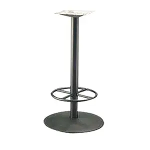 Base de taburete de barra de café de tubo de acero de hierro fundido y patas de mesa en venta