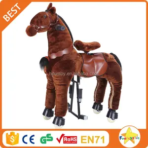 Funtoys CE vertige trajet jusqu'à la vie taille cheval de marche pour les USA/UE marché