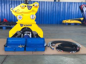 KINGER Hydraulik bagger Vibrations platten verdichter zu verkaufen - Product Image 4