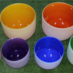 Hmcl bán buôn 440Hz và 432Hz 6 "-24" tinh thể thạch anh hát Bát sihe thạch anh sản xuất bán buôn hát bát tinh thể 432Hz - Product Image 4