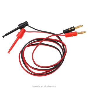 Klemmen-Haken-Sonde Bananenstecker Telefonanschluss Stromversorgung Testkabel - Product Image 5