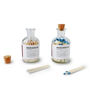 Astrid-bouteille en verre assortis, avec pointe en bois, pot en verre, personnalisé, nouvelle collection <span class=keywords><strong>2022</strong></span> - Product Image 1
