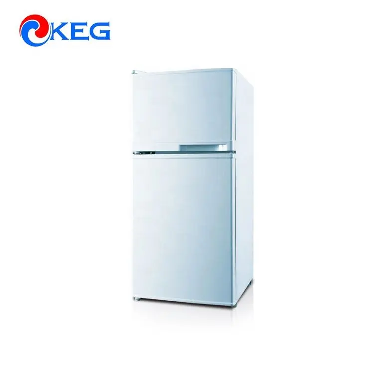 80L Small Size Top Freezer Double Door Refrigerators For Hotel