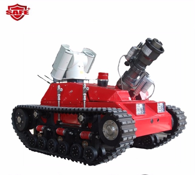 Leading Wireless Fire Fighting Robot