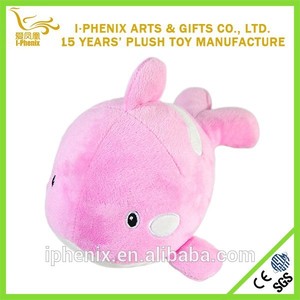 <span class=keywords><strong>la</strong></span> costumbre de ballenas de color rosa suave de <span class=keywords><strong>la</strong></span> felpa juguete - Product Image 4