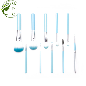 Factory Colourful Nylon Hair <strong>Makeup</strong> <strong>Brush</strong> Set with Cylinder <strong>case</strong> 8pcs <strong>Makeup</strong> <strong>Brush</strong> Set With Tube - Product Image 4