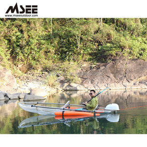 Accessoires Gratuits Pagaie de <span class=keywords><strong>Kayak</strong></span> Transparente en Polycarbonate Verre Bateau - Product Image 4