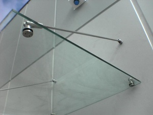 Tende da Sole Sospese per Esterni e Finestre in Acciaio Inox con Pannello in <span class=keywords><strong>Vetro</strong></span> - Product Image 4