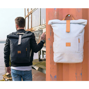 Nuovo Arrivo Su Misura Donna di Colore Rotola in su DayPack Impermeabile Riciclato Roll Top Zaino Da Viaggio - Product Image 1