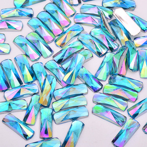 <strong>Acrylic</strong> <strong>gems</strong> <strong>rectangle</strong> crystal stones non sewing strass scrapbook beads flatback <strong>acrylic</strong> Bags Garment Nail Art