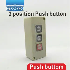 3 position push button switch Control button electric switch 3A 250VAC 600V MAX
