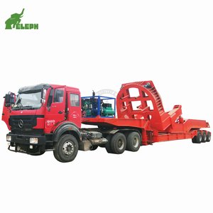 จีนพิเศษรถ<span class=keywords><strong>Windblade</strong></span> 360องศาWindmill Blade Semi TrailerสำหรับMountain Road Transport - Product Image 3