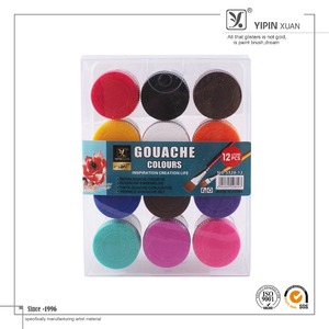 <span class=keywords><strong>Peinture</strong></span> <span class=keywords><strong>Gouache</strong></span> YiPinXuan Colorée Non Toxique pour Enfants, 25ml/<span class=keywords><strong>Tube</strong></span>, pour Papier et Toile - Meilleure Vente - Product Image 2