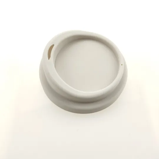 Herbruikbare Cream Kleur 80 Mm/90 Mm Siliconen Deksels Voor Kopjes Custom Siliconen Mok Deksels