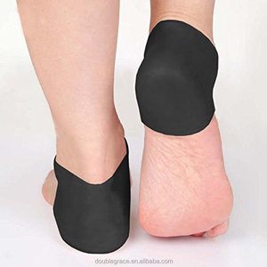 Superventas negro rojo fascitis plantar gel de silicona tobillo talón calcetín - Product Image 5