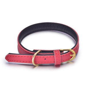 Grosir multiwarna desain sederhana kerah anjing kulit mewah - Product Image 4