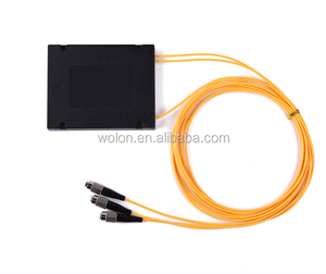 Fiber optique à faible perte 1x2 splitter FC UPC fibre optique de diviseur de PLC <span class=keywords><strong>FFTH</strong></span> - Product Image 1