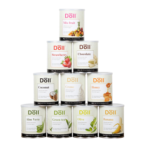 Caldo di vendita di oliva di Fabbrica di cera di latta 800g depilatoria warm waxl morbida cera di rimozione dei capelli cera liposolubile - Product Image 5