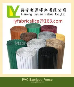 พีวีซีรั้วไม้ไผ่คู่ใบหน้าระเบียงความเป็นส่วนตัวหน้าจอ - Product Image 3