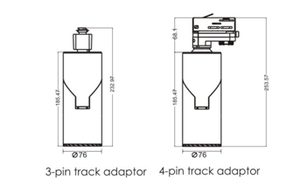 Fabricant réglable 8W 25W COB LED <span class=keywords><strong>Spot</strong></span> <span class=keywords><strong>sur</strong></span> <span class=keywords><strong>rail</strong></span> Dali Dimmable <span class=keywords><strong>Rail</strong></span> Lighting System European Iron Aluminium Track Lights - Product Image 3