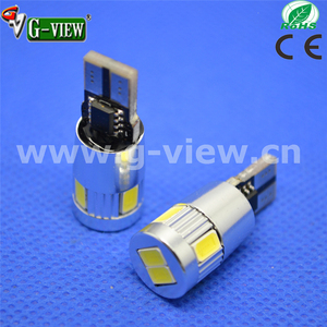 Super white led intermitentes luz para coche T10 6smd 5630 auto <span class=keywords><strong>bombilla</strong></span> led - Product Image 4