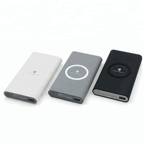Qi inalámbrico cargador portátil 10000 mAh carga rápida <span class=keywords><strong>banco</strong></span> <span class=keywords><strong>de</strong></span> potencia con pantalla Digital LED - Product Image 1